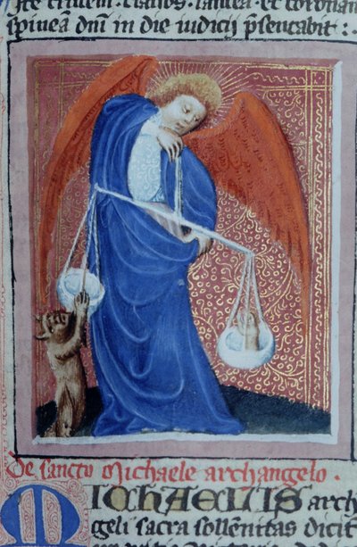 Ms Gen 1111 Page fra Legenda Aurea, Brugge, ca. 1400-10 av Flemish School