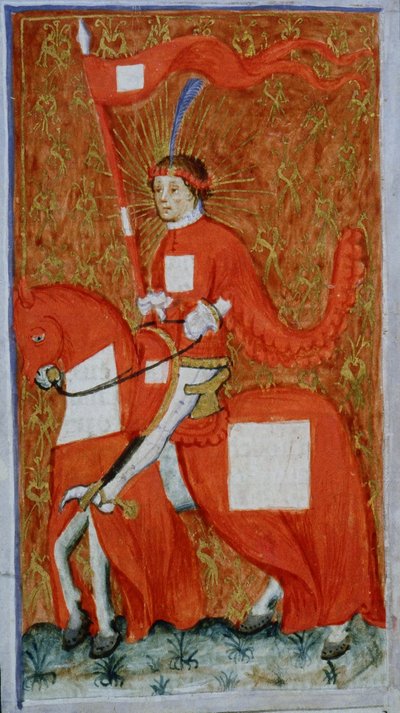 Ms Gen 1111 Page fra Legenda Aurea, Brugge, ca. 1400-10 av Flemish School