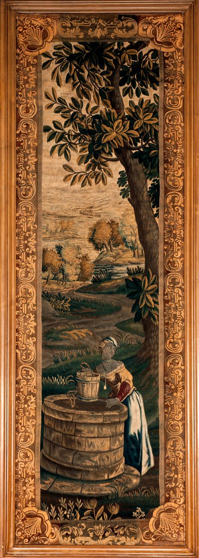 Palace (Eu-slottet). Museet (Louis-Philippe-museet for Eu-slottet). flamsk billedvev. 18. århundre. av Flemish School