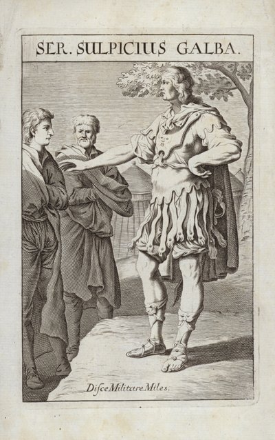 Servius Sulpicius Galba av Flemish School