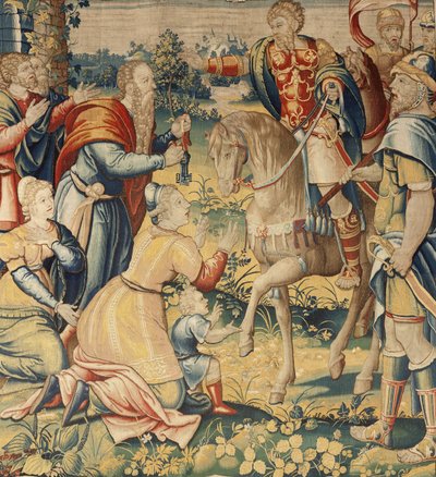 The History of Hannibal, ca. 1570 (teppe) av Flemish School