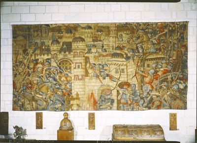 The Vengeance of Notre-Seigneur, beleiringen av Jerusalem av Flemish School