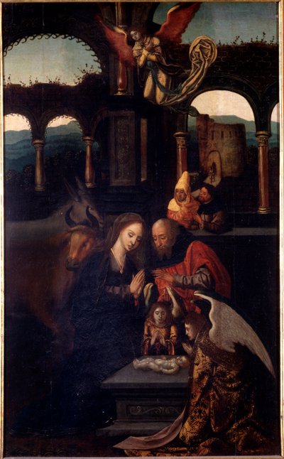 Fødselen (maleri av Flemish School