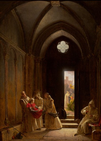 Prinsen de Talmonts død av Fleury François Richard