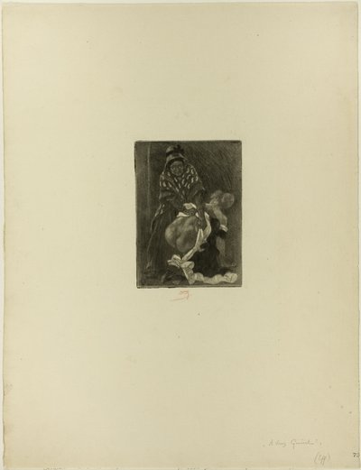 Til deg, general! av Félicien Rops