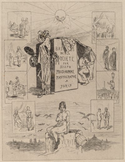 Frontispice: The Dregs of Society (Las bas-fonds de la societe) av Félicien Rops