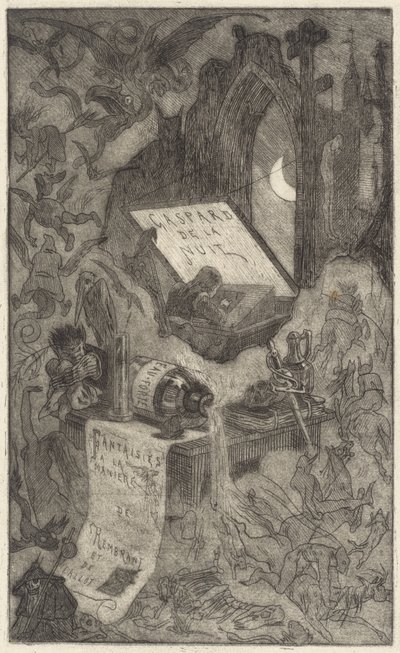 Nattens Gaspard av Félicien Rops