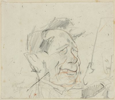 Skisse av Ferdinand Marinus av Félicien Rops