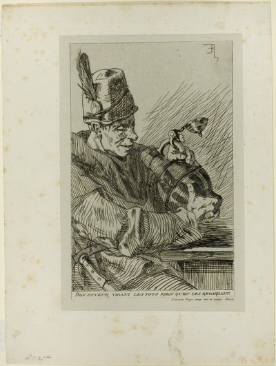 Drikkeren av Félicien Rops