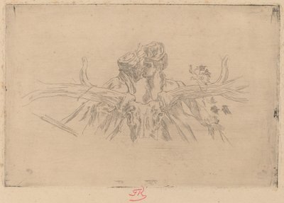 The Train of Maris (Le train de Maris) av Félicien Rops