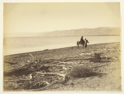 Dødehavet og Judea-fjellene. Palestina (Dødehavet og fjellene i Judea, Palestina) av Félix Bonfils