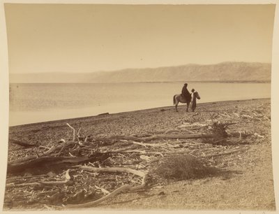 Dødehavet og Judeafjellene, Palestina av Félix Bonfils