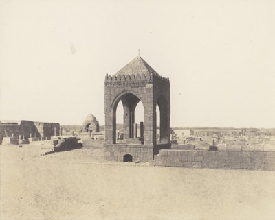 Kairo, Mamelukkenes kirkegård, 1851-52, trykt 1853-54. av Félix Teynard