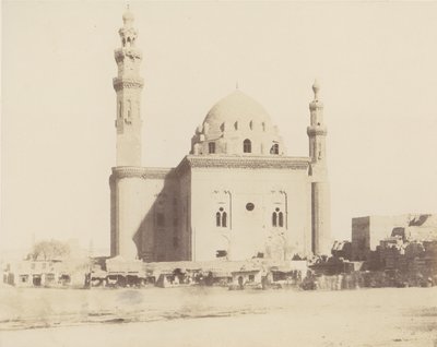 Le Kaire, moskeen til Sultan Haçan le Tombeau, 1851-52, trykt 1853-54. av Félix Teynard