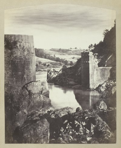 Landskap med ruin av Félix Thiollier