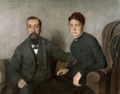 Portrett av kunstnerens foreldre av Félix Vallotton