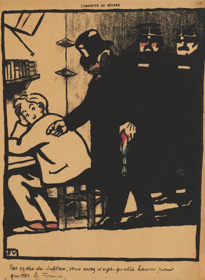 Forbrytelser og straff XXI, 778: Etter ordre fra sultanen av Félix Vallotton