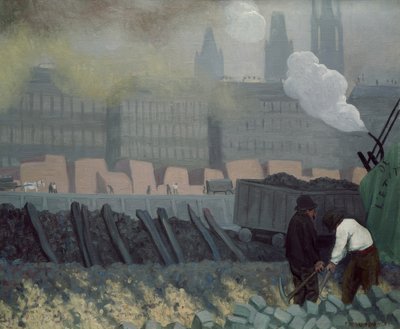 Havnen i Rouen av Félix Vallotton