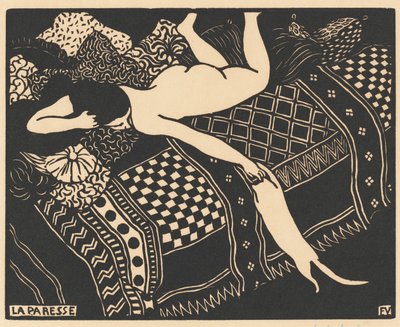 Dovendyr latskap, 1896. av Félix Vallotton