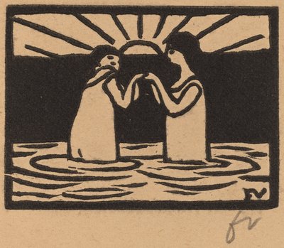Spille i solen (Jeux au soleil) av Félix Vallotton