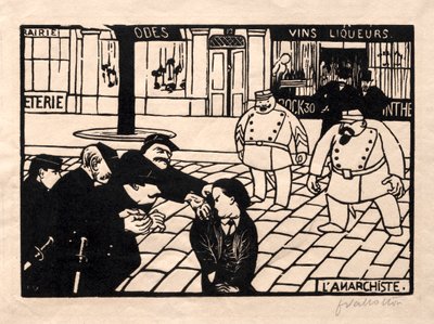 Anarkisten av Félix Vallotton