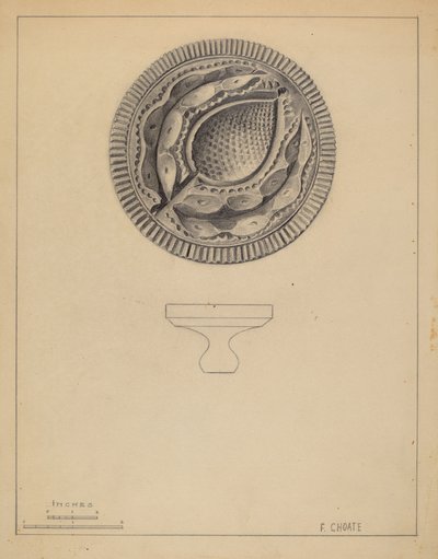 Smørform av Florence Choate