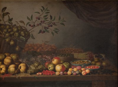 Fruktkurv av Floris Gerritsz van Schooten
