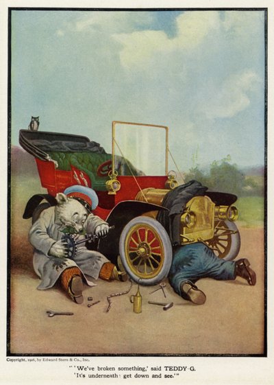 Vi har ødelagt noe, sa Teddy - G, Its underneath: gå ned og se. av Floyd V. Campbell