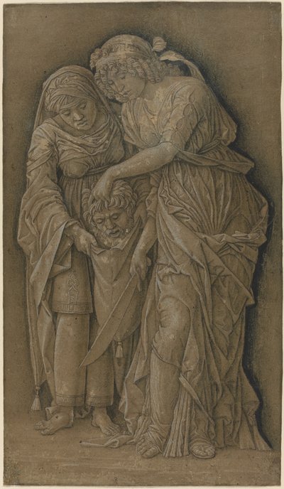 Judith med sjefen for Holofernes av Follower of Andrea Mantegna
