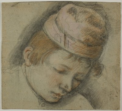 Ungdomssjef i rosa lue av Follower of Jacopo Bassano