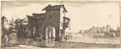 Vannmøllen av Follower of Jacques Callot