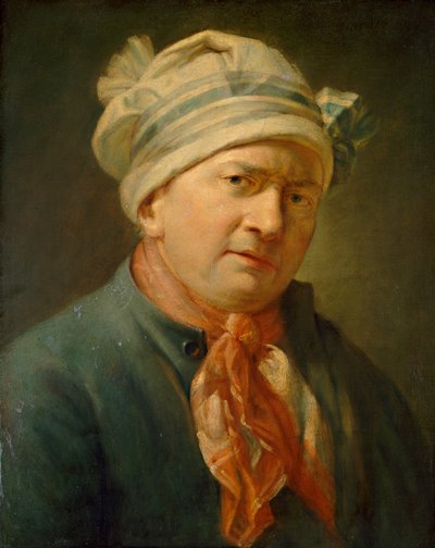 Portrett av en mann av Follower of Jean Siméon Chardin
