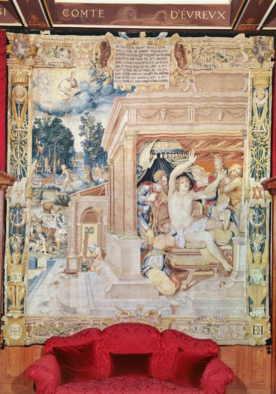 Atalanta og Meleager, fra historien om Diana av Fontainebleau School