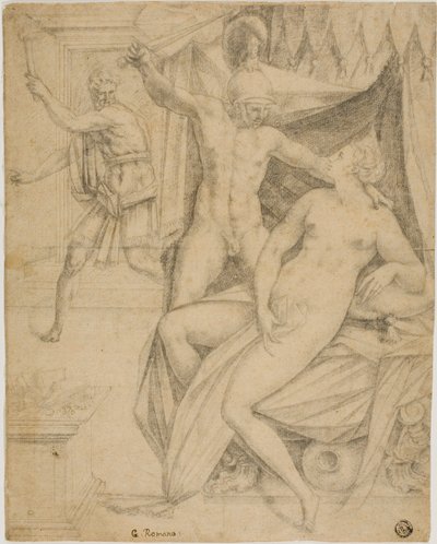 Tarquin og Lucretia av Fontainebleau School