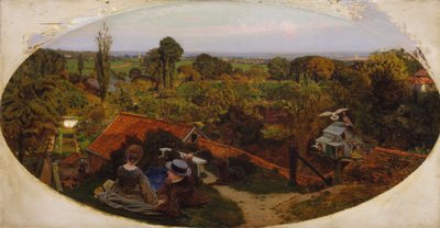 En engelsk høstettermiddag av Ford Madox Brown