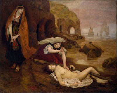 Funn av Don Juan av Haidee, c1870. av Ford Madox Brown