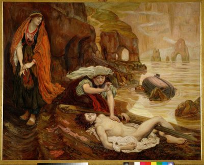Haydee finner Don Juans kropp av Ford Madox Brown