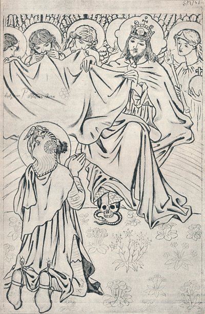 St. Martin i himmelen, 1896 av Ford Madox Brown