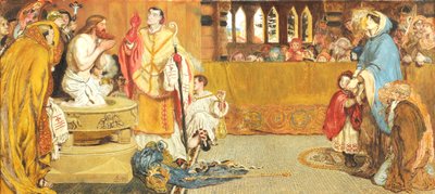 Dåpen til St Edwin, 1879 av Ford Madox Brown