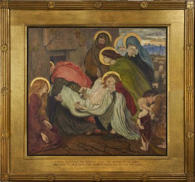 Gravleggingen av Ford Madox Brown