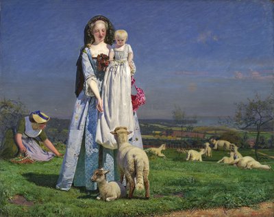 The Pretty Baa-lam av Ford Madox Brown
