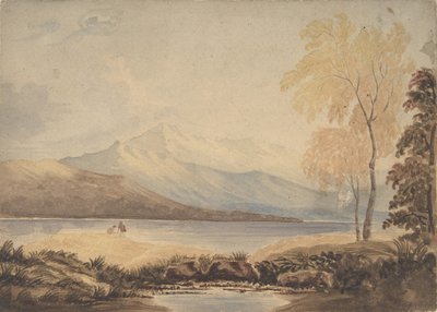 Lakeland Landscape, tidlig på 1800-tallet. av Formerly attributed to Copley Fielding.