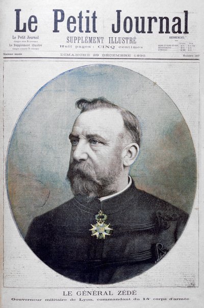 General Zede, militærguvernør i Lyon, Frankrike, 1895 av Fortuné Méaulle