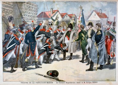 Le Colonel Roquebrune, et drama av Georges Ohnet, 1897 av Fortuné Méaulle