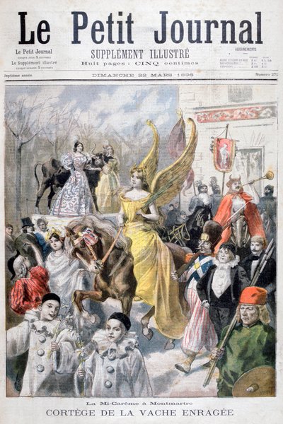 Midt-faste-feiringer, Paris, 1896 av Fortuné Méaulle