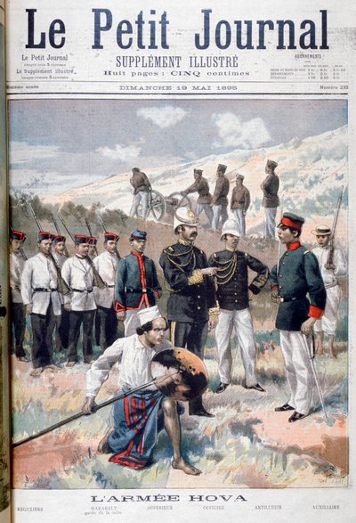 Hova-hæren, Madagaskar, 1895 av Fortuné Méaulle