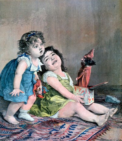 Overraskelsen, 1891 av Fortuné Méaulle