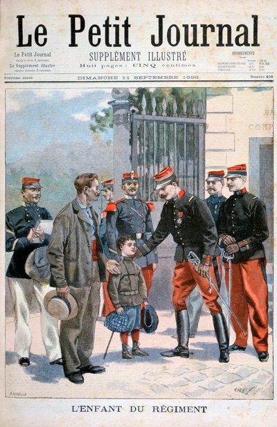 Regimentets barn, 1898 av Fortuné Méaulle