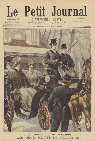 Gjester i Frankrike: de to dronningene av Nederland av Fortune Louis Meaulle