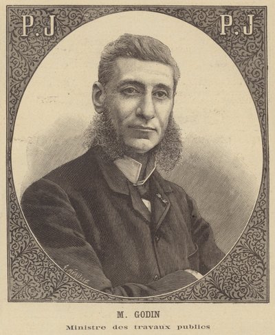 Jules Godin, fransk minister for offentlige arbeider av Fortune Louis Meaulle